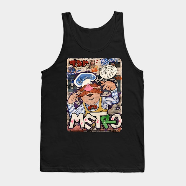 SWEDISH CHEF MY METRO Tank Top by ngepetdollar